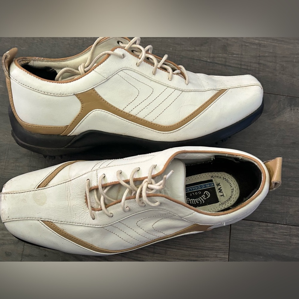 CALLAWAY ERC collection size 6 leather golf shoes